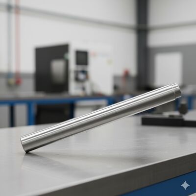 comprar Alta precisão HRC 55-63 Rod de pistão de cromo endurecido com Ra 0,2-0,4 Espelho de polimento e NSS 96 horas Resistência ao sal para cilindros hidráulicos Fabricação em linha