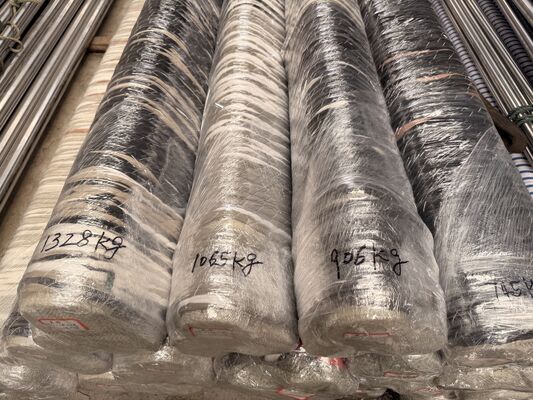 Comprar Haste de Pistão Hidráulico de Alta Precisão com Revestimento de Cromo Duro Resistente à Corrosão e Superfície Endurecida HRC 55-63 para Cilindros Hidráulicos Fabricação em linha