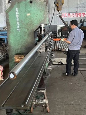 CK45 Rod sem costura de metal oco, Rod de cromo oco para cilindros hidráulicos