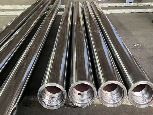 Tubos redondos ocos de metal polido de alta resistência Boa condutividade