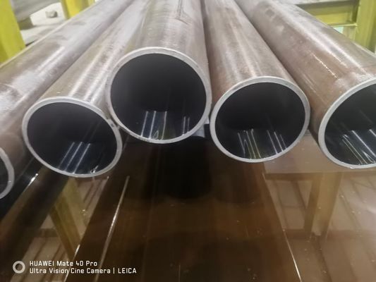 Tubos afiados de aço sem costura para cilindro hidráulico 0,3-1 mm/m