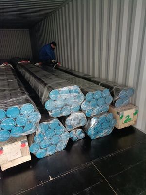 Barras redondas ocas de aço carbono Largura personalizada Barras redondas desenhadas a frio